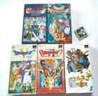 Lot 5 SFC Dragon Quest 1 2 3 5 6 Torneko Nintendo Super Famicom SNES Enix Japan