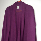 Vintage Helen Hsu Purple Cardigan Size 1X