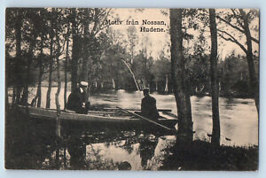 Sweden Postcard View from Motif From Nissan Houdini c1910 Antique Unposted