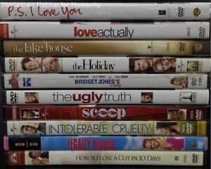 Romance Movie Lot - 10 Romance Movies - Movies On DVD - 90's/2000's Movies