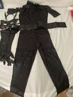Rubies The Dark Knight Trilogy Suit Costume Adult Size XS Zip Front Foot Straps