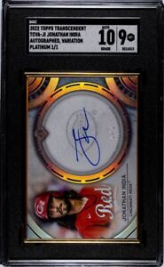JONATHAN INDIA 2022 Topps Transcendent Collection Autographs Variation # 1/1