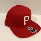Pittsburgh Pirates ‘47 Captain Snapback Adjustable Hat Cap Red New