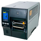 Zebra ZT411 Thermal Transfer Industrial Label Printer Peel Rewind LAN USB Serial