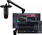 Blue Yeticaster Professional Broadcast Bundle with Yeti USB Microphone - Black