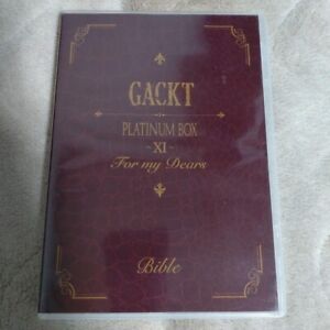 Gackt DVD Video Japanese PLATINUM BOX XI DVD