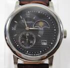 Rousseau Automatic Moon Phase watch With original Leather Strap