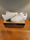NIKE COURT VISION LOW CANVAS MEN'S SNEAKERS WHITE OUT - DJ6260 100 - 9M - NEW