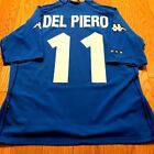 MINT  Del Piero  11 ITALY 2008 EURO  Maglia Shirt Jersey Vintage Kappa Azzuri
