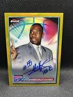 2021 Topps Finest - Finest Autographs Gold Refractor Dikembe Mutombo 12/50