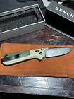 New ListingManual Folding Knife Benchmade Redoubt 430 BK 3.55 in FDE/GRN **NO RESERVE**