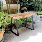 Cedar Root Wood Log Side Table, End Table, Rustic Primitive Natural Live Edge