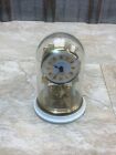 Vintage Mini Small Hettich Dome Glass Anniversary Clock Parts Only