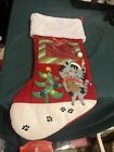 New Pet Cat Picture Christmas Stocking Picture Frame 18”