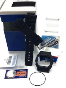 Genuine Casio Watch Band,Bezel,O-Ring,Battery,Box G-Shock DW-5600E-1V DW-5600E