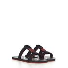 CHRISTIAN LOUBOUTIN 450$ Surf Sandals In Black & Red