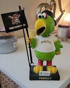 Pittsburgh Pirates Pirate Parrot Bobblehead Raise the Jolly Roger See Descriptio
