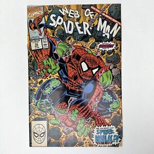 1990 Marvel Comics Web of Spider-Man Issue #70 1st Appearance Spider-Hulk