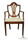 Vintage Traditional Duncan Phyfe Style Shield Back Dining Arm Chair M52-5