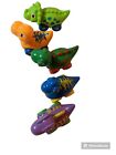 Pull Back Dinosaur Toys For Toddlers Lot Of Five Colorful