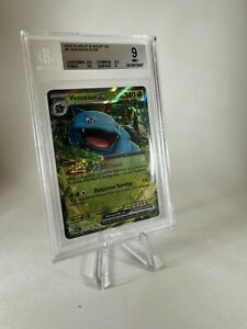 BGS Graded 9 Mint Venusaur EX 003/165 151 Pokemon Card MEW EN