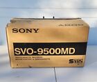 Vintage SVO-9500MD Sony Super VHS VCR SVHS  Recorder BNIB