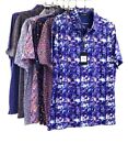 Bugatchi Men's Multicolor Polo Shirt Lot - Size Medium
