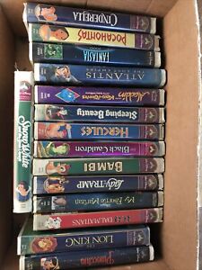 disney vhs lot masterpiece 10 And 6 Others