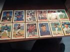 1992 Bowman Baseball Lot of (12) Cards Reynolds, Dykstra, Hough and Nine Others