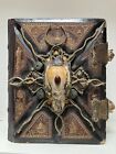 Antique Illuminated Wizard Alchemy Occult Satanic Bible Oddity Book