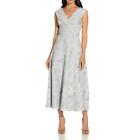 Adrianna Papell Womens Pleated Maxi Formal Cocktail and Party Dress BHFO 0130