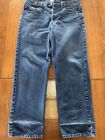 Vintage Levi’s 501 Blue Jeans Made in USA Denim 34x30 Button Fly