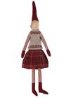 New Maileg Medium Christmas Pixy Elf Girl Doll Discontinued NWT