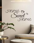 Home Sweet Home Quote sticker, Black Self Adhesive Wall Art Decal For Home Decor