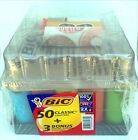 Bic Classic Maxi Lighters - Tray of 50 - Plus 3 Free Special Lighters