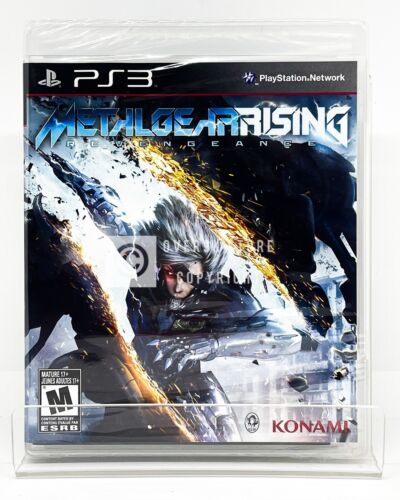 Metal Gear Rising: Revengeance - PS3 - Brand New | Factory Sealed