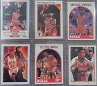 Michael Jordan  Scottie Pippen Basketball Card Lot NBA HOF Legends Hoops Fleer