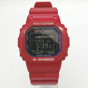 CASIO G-SHOCK GWX-5600C Solar Watch Digital Red