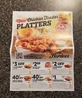 HARDEE'S COUPONS FULL SHEET 15 COUPONS TOTAL EXPIRES MAY 31, 2024 *No Shipping*