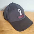 NWT Fifa World Cup Qatar 2022  Cap Hat OS Black Cotton Official Licensed
