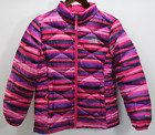 THE NORTH FACE  550 YOUTH GIRL'S LARGE (14/16)  PINK & PURPLE DOWN PUFFER JACKET