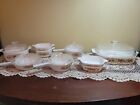 Vintage Corning Ware Cookware Spice of Life 14 Piece Set Includes 5 Glass Lids