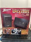 Indoor/ Outdoor Speakers ZENITH  ZT35B Surround Sound NOS Open Box Vintage