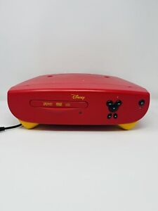 Disney Mickey Mouse Kids DVD Player DVD 2000-C No Remote Control Tested