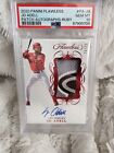 2020 Panini Flawless Rookie Patch Auto Ruby Jo Adell RPA /15 PSA 10 Pop 1 💎