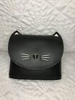 Kate Spade Black Meow Cat Coin Purse Bag Charm Keychain NWT Cute Roomy 71