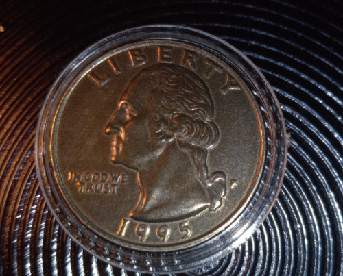 1995 P Washington Quarter 25c  Black Beauty  Beautiful Coin