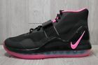 Nike Mens Air Force Max Basketball Shoes Black Pink AR0974-004 Mens Size 8.5
