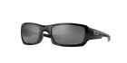 New Oakley Fives Squared OO9238-06 Polished Black / Iridium Polarized Sunglasses
