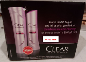 Clear Scalp & Hair Therapy Total Care Shampoo Conditioner Damage Control Repair